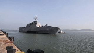 Maritime Training Activity (MTA) Malaysia 2019 - USS Montgomery Departs